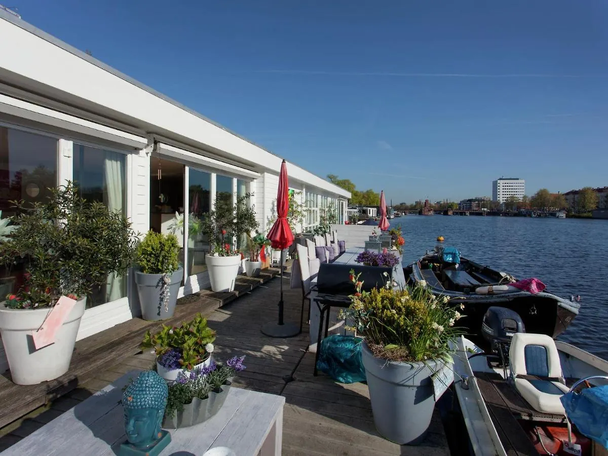 Modern Houseboat Apartment In Amsterdam With Terrace