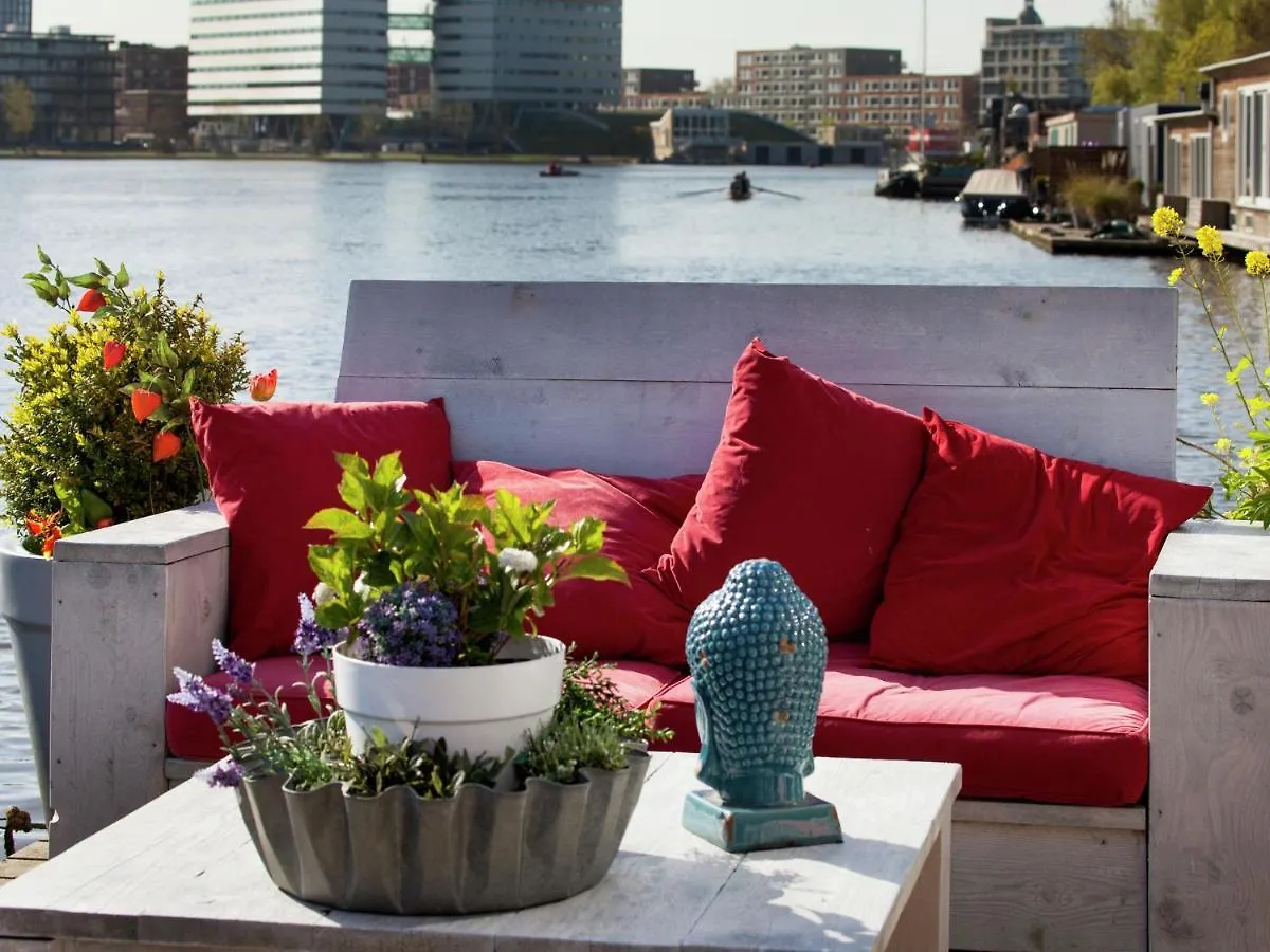 Modern Houseboat Apartment In Amsterdam With Terrace 0*,