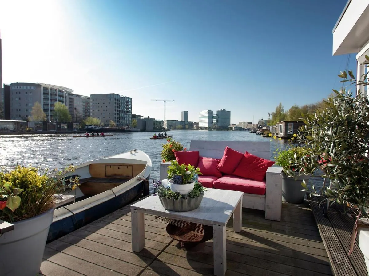 Modern Houseboat Apartment In Amsterdam With Terrace Netherlands