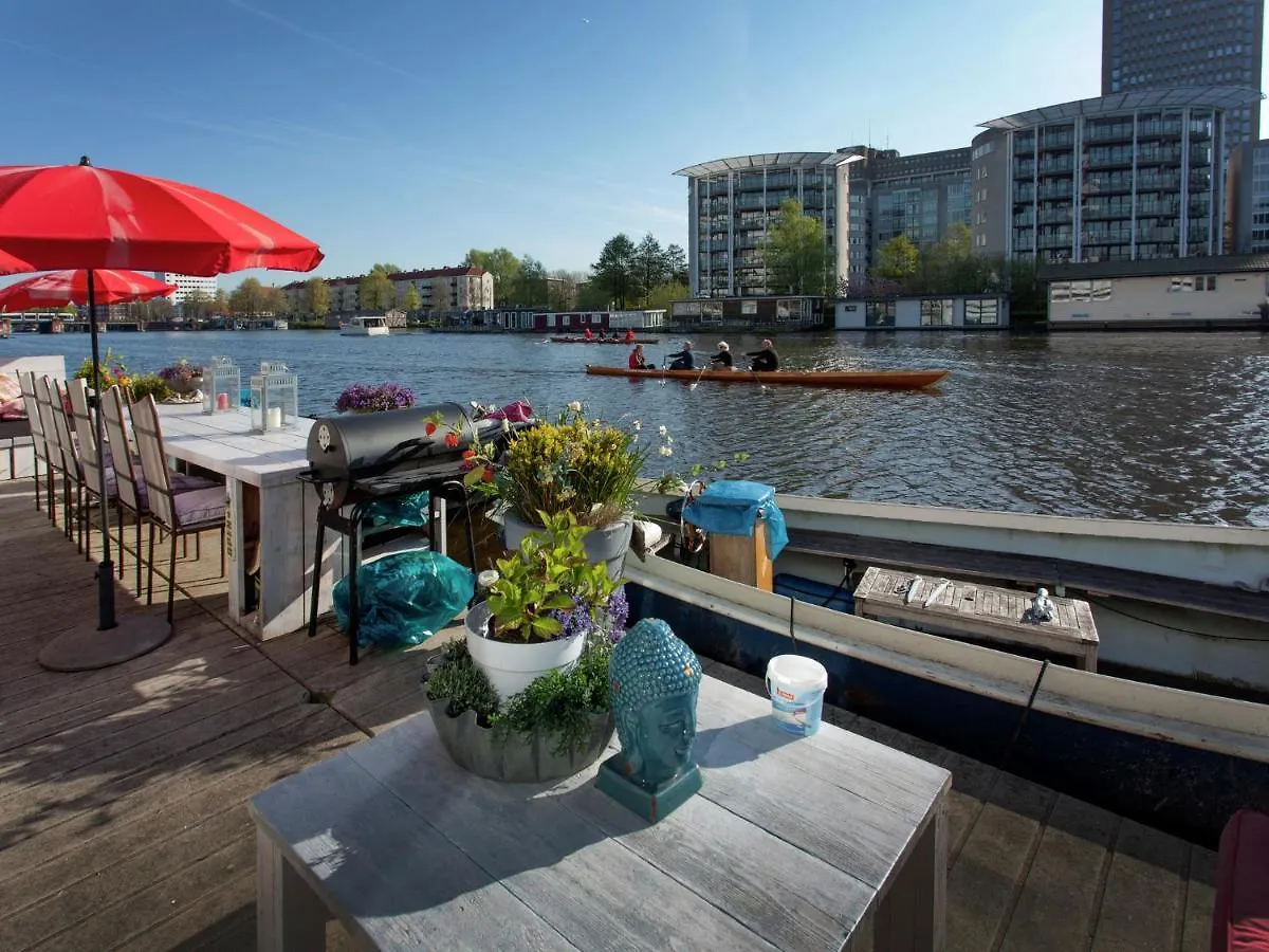 Modern Houseboat Apartment In Amsterdam With Terrace 0*,