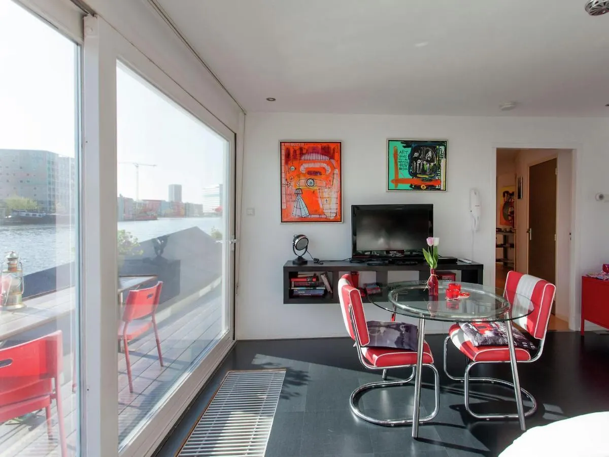 Botel Modern Houseboat Apartment In Amsterdam With Terrace Netherlands